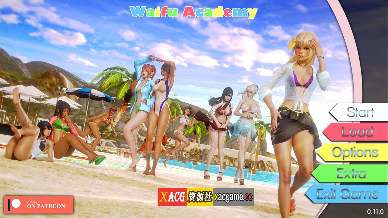 【亚洲风SLG/汉化/动态】二次元老婆学院 V0.11.0 汉化版【神作更新/PC+安卓/6G】