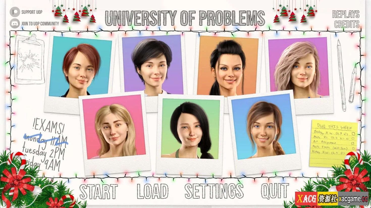 【PC+安卓+IOS/欧美SLG】学院情缘 问题大学 大学琐事 欲望大学【汉化/动态/3.7G】