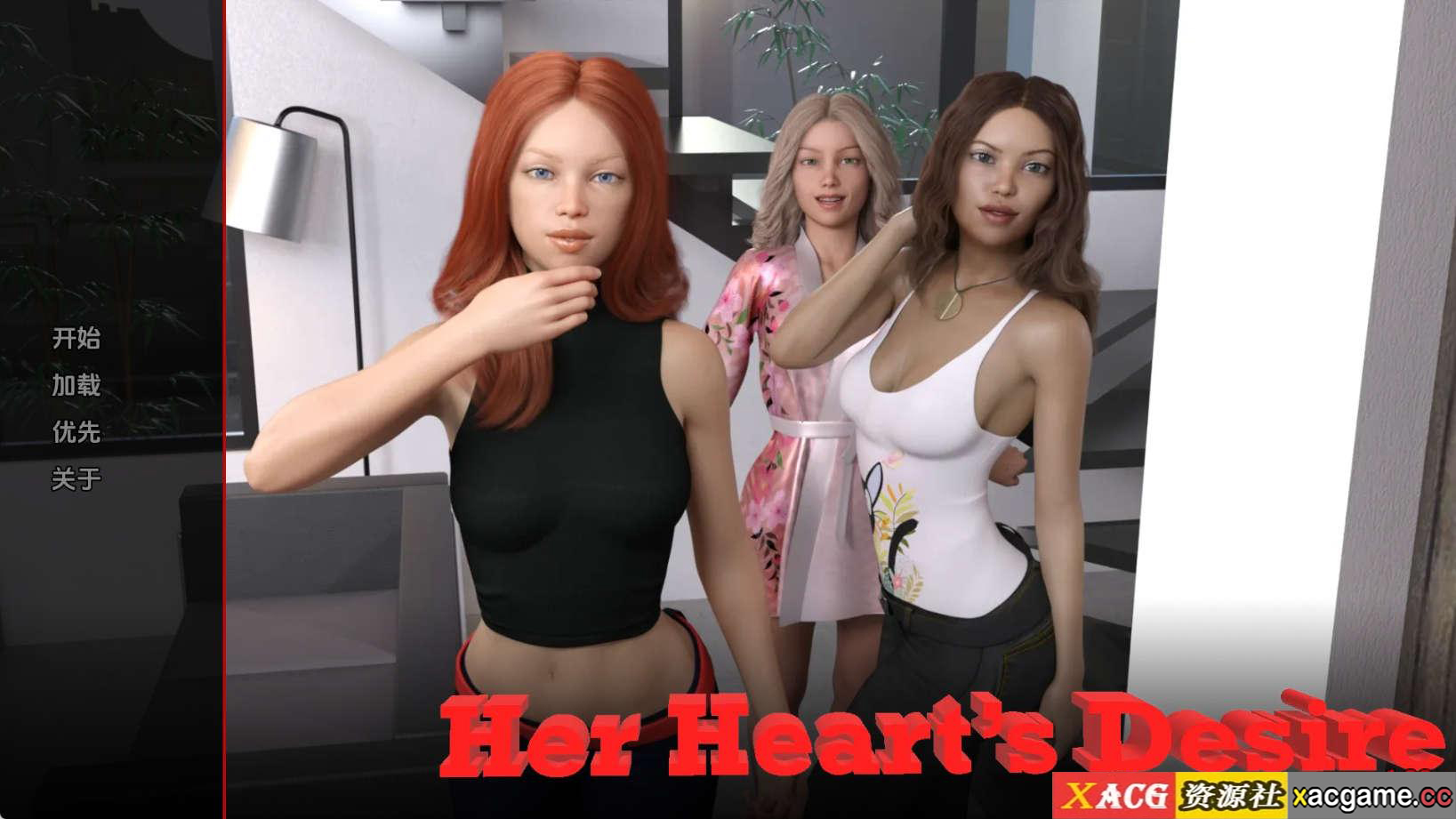 【PC+安卓+IOS/欧美SLG】他的心愿:建立后宫1.08汉化版【1.30G/更新/汉化/动态】