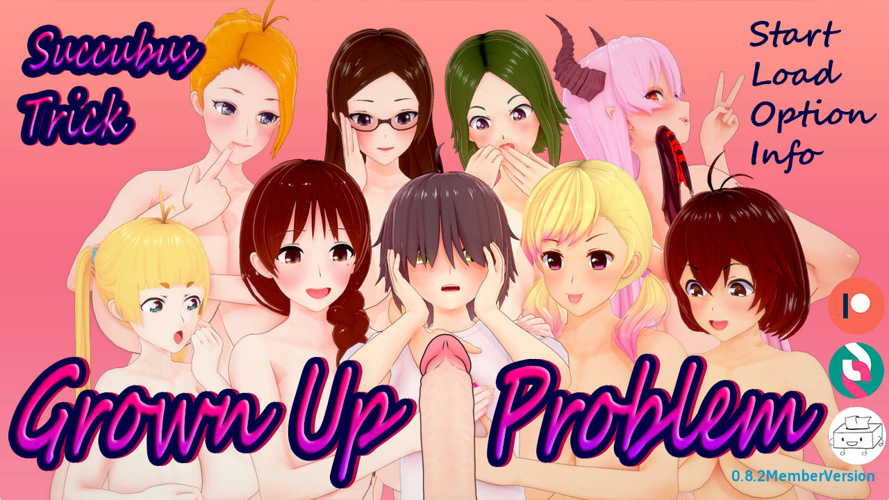 【PC+安卓+IOS/欧美SLG】魅魔把戏：成长问题0.8.2汉化版【3.23G/更新/汉化/动态】