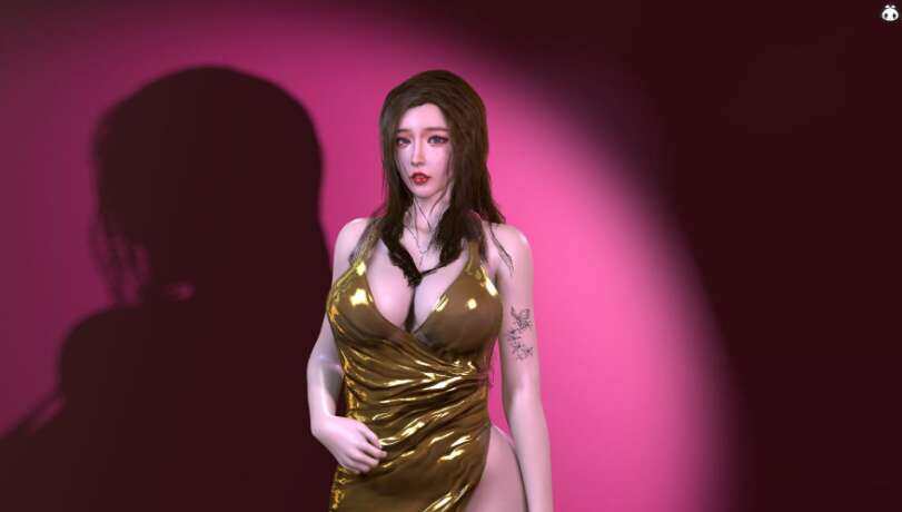 【3D漫画/全彩/无修】风骚妻子李思思★高渲染【120M】