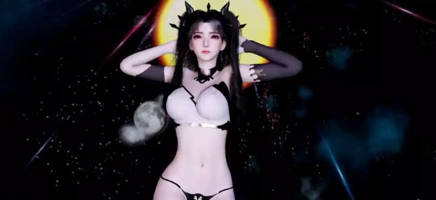 【3D同人视频/全动态/VAM】天使没翅膀：伊什塔尔 Phut hon DJ II 性感女神大开M腿爆插蜜穴【1V+1.5G】