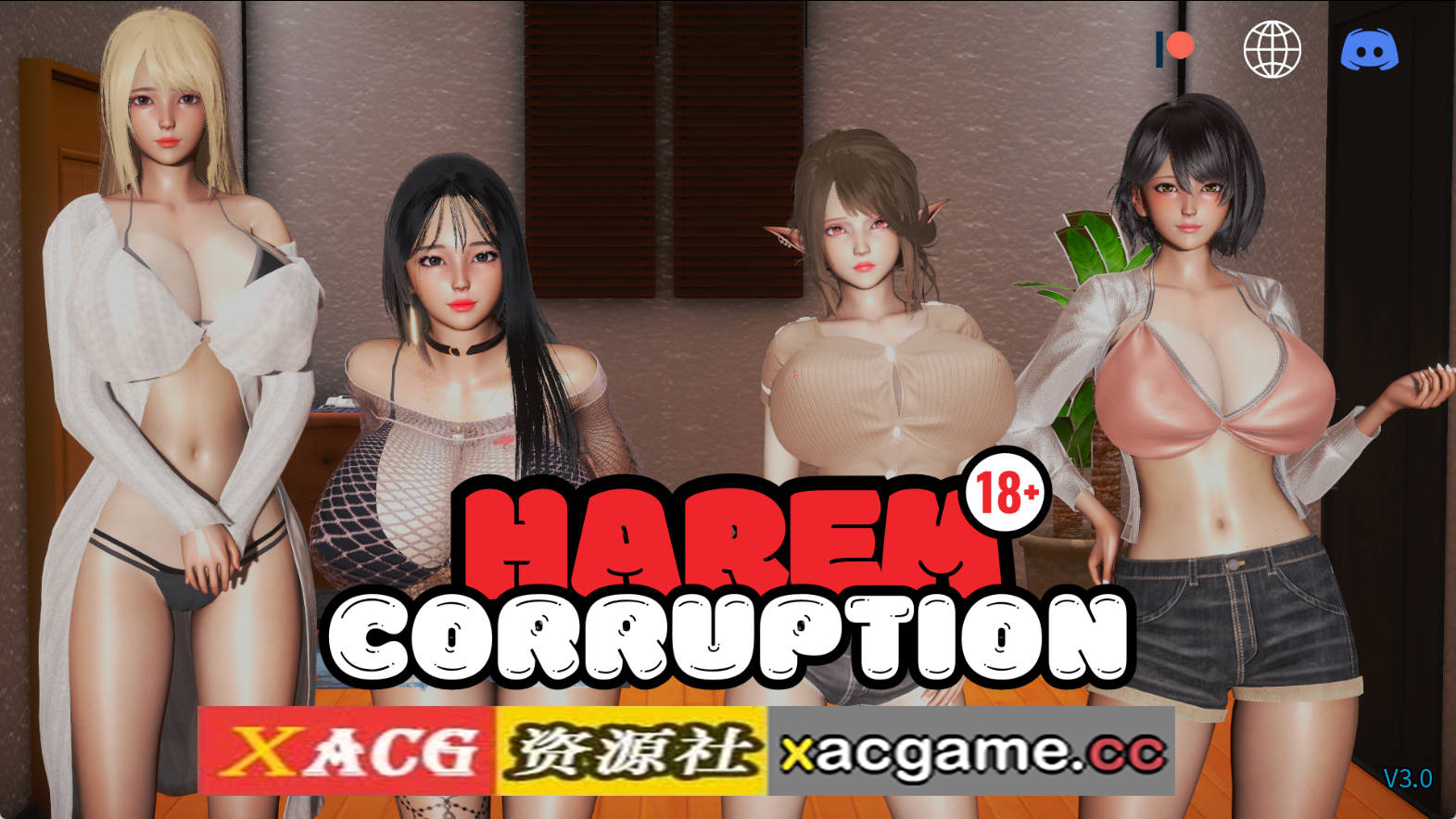 【PC+安卓+IOS/亚洲SLG】后宫偶像3.0官中汉化版【3.38G/汉化/动态/更新】