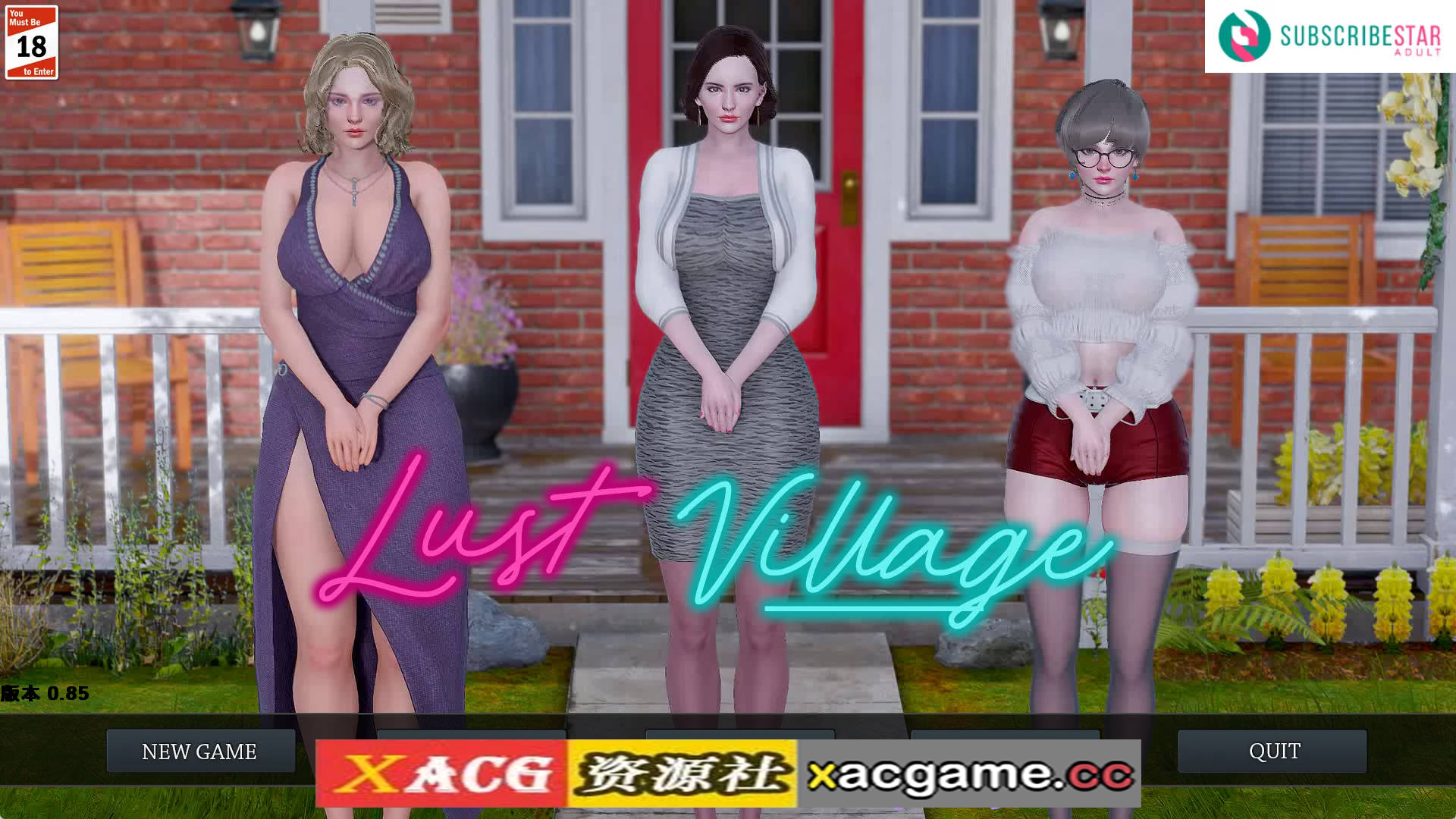 【PC+安卓+IOS/欧美SLG】欲望小镇0.85AI修复版【979MB/汉化/动态/更新】