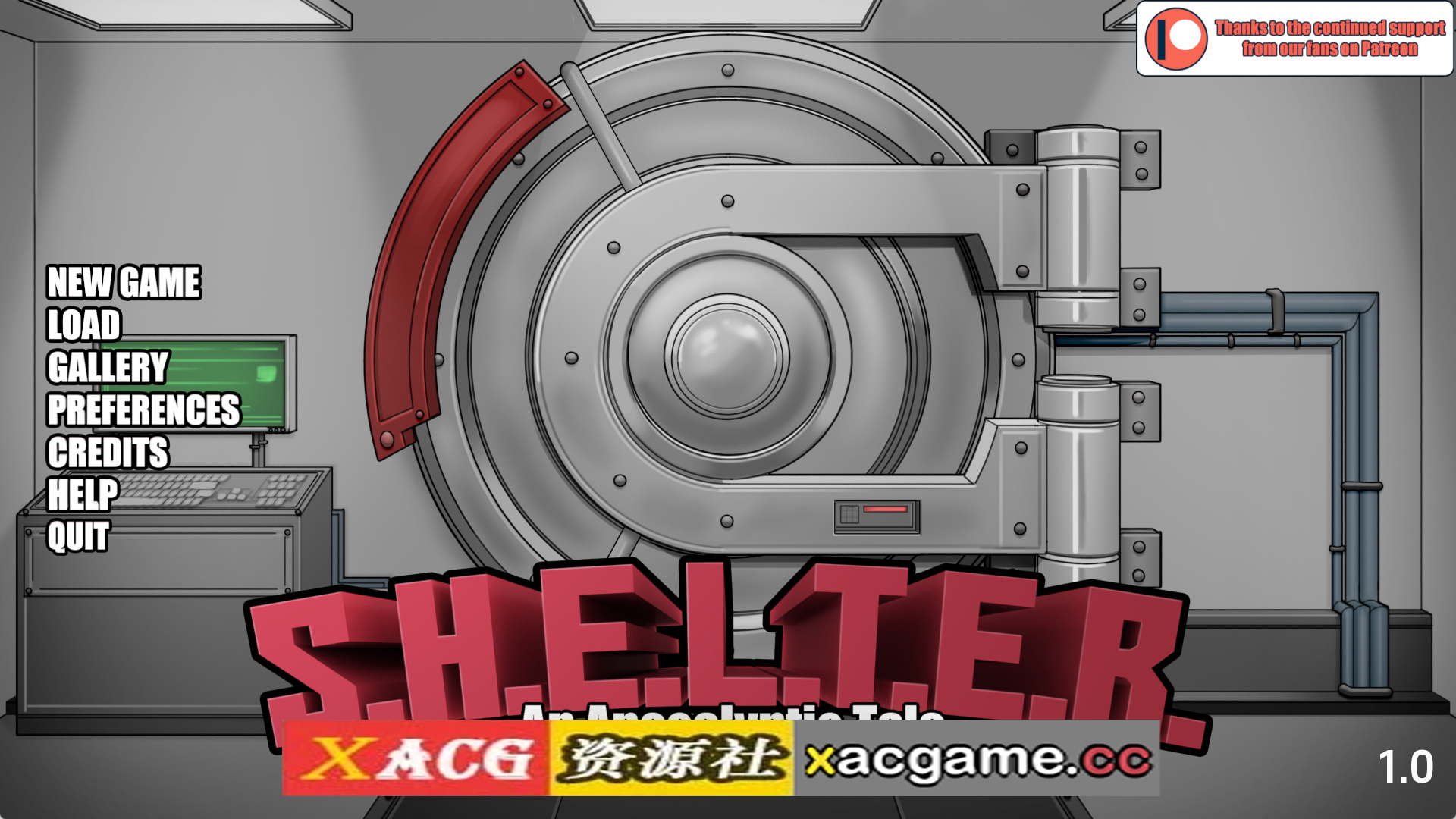 【PC+安卓+IOS/扶她SLG】避难所v1.0 AI重翻版【2.45G/汉化/动态/更新】